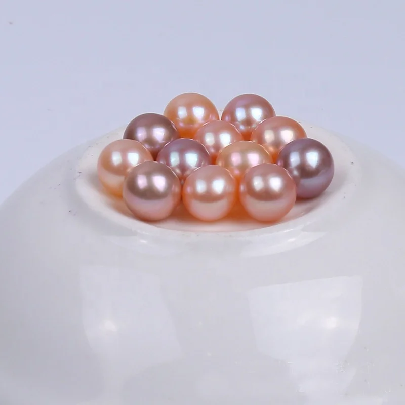 

Zhuji 3A Freshwater Natural Edison Pearl Round Beads White Color for Earring Jewelry 10-13mm No Hole Edison Pearls Low Price