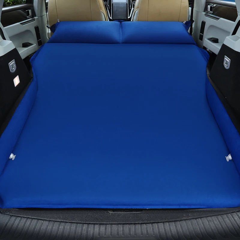 

Outdoor Camping Travel Thickened Car Air Bed Built in Foam SUV Self Inflatable Air Car Mattress, Blue, green, black, red or customized