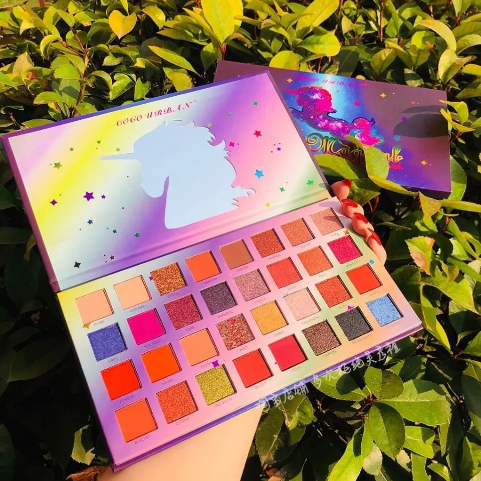 

Pony Star 32 color eye shadow Pearl matte beginner student eye shadow