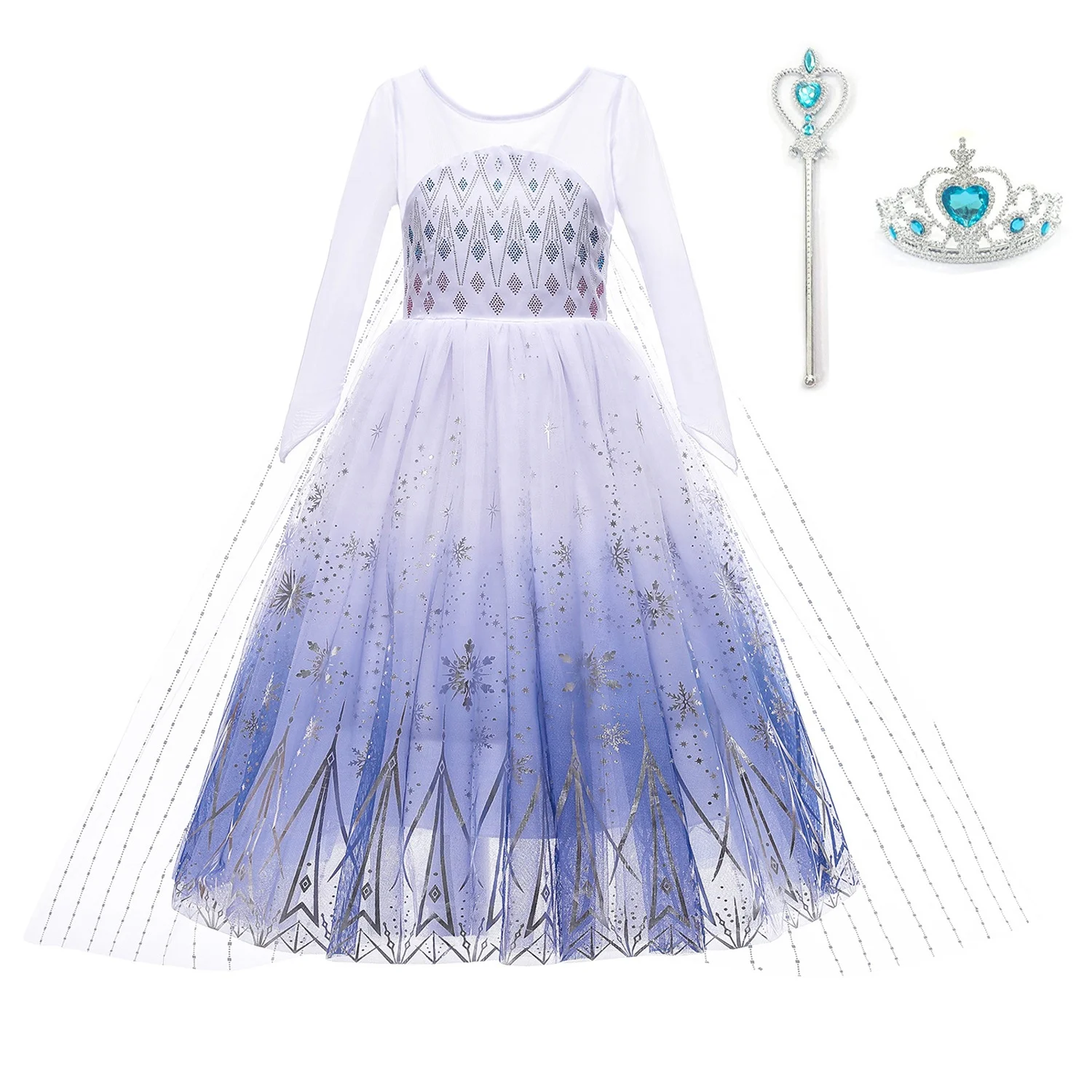 

Newest Queen Princess Dress TV Movie Kids Halloween Princess Costume Dress Up