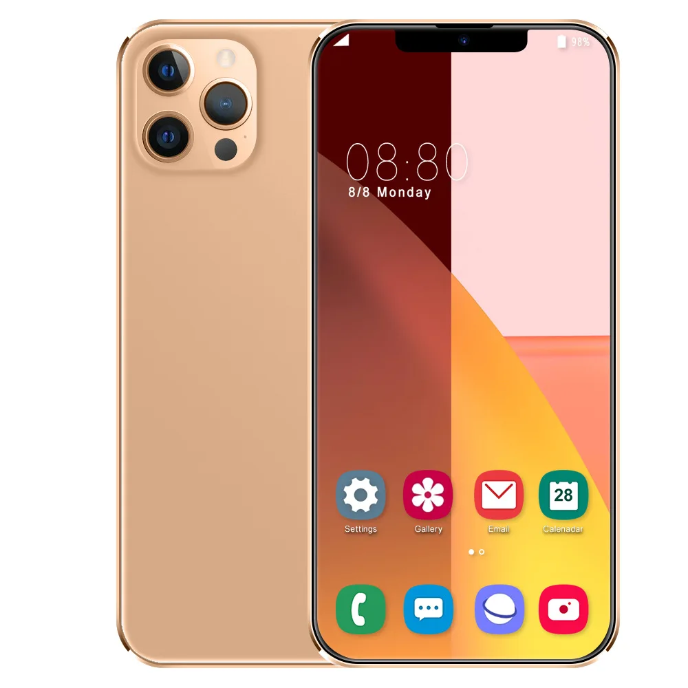 

6.6 inch bangs screen i12 Pro smart Android phone smartphone mobile phone lcds cell phone