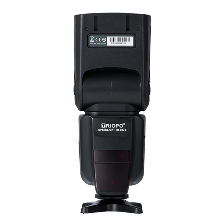 

TRIOPO TR-982III 2.4G Wireless HSS 1/8000s Master TTL Flash Speedlite for Nikon ,Canon Camera, Black