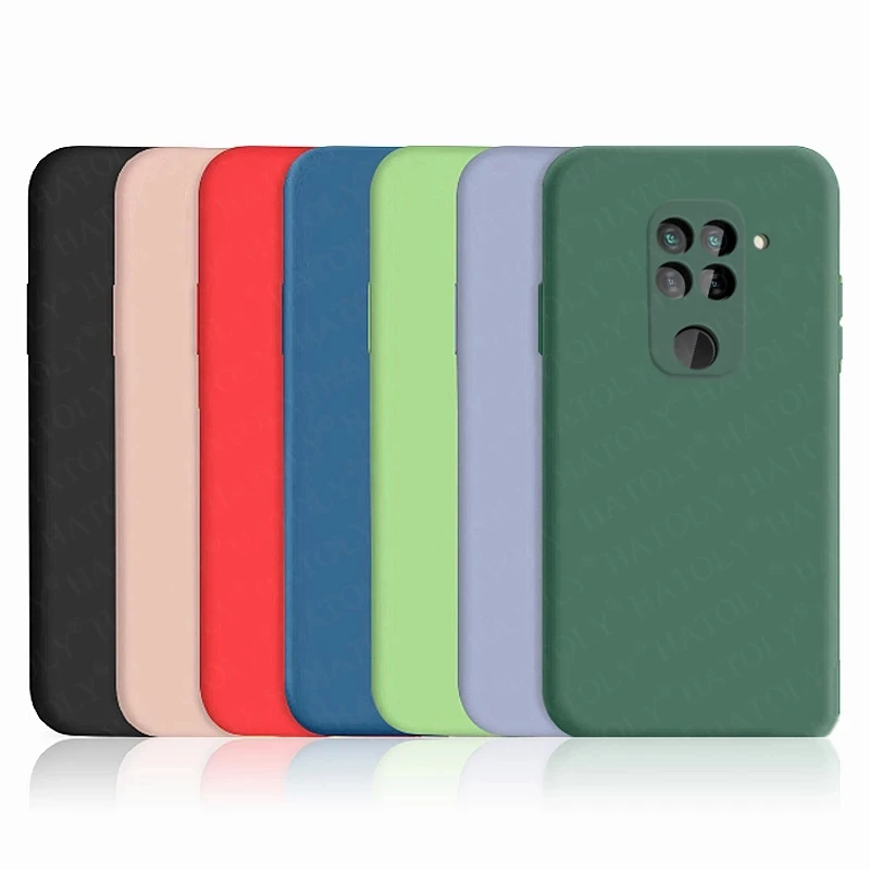 

For Xiaomi Redmi Note 9S 9 Pro Mi Note 10 Lite Pro Liquid Silicone Soft TPU Bumper Phone Back Case Cover, As picture shows