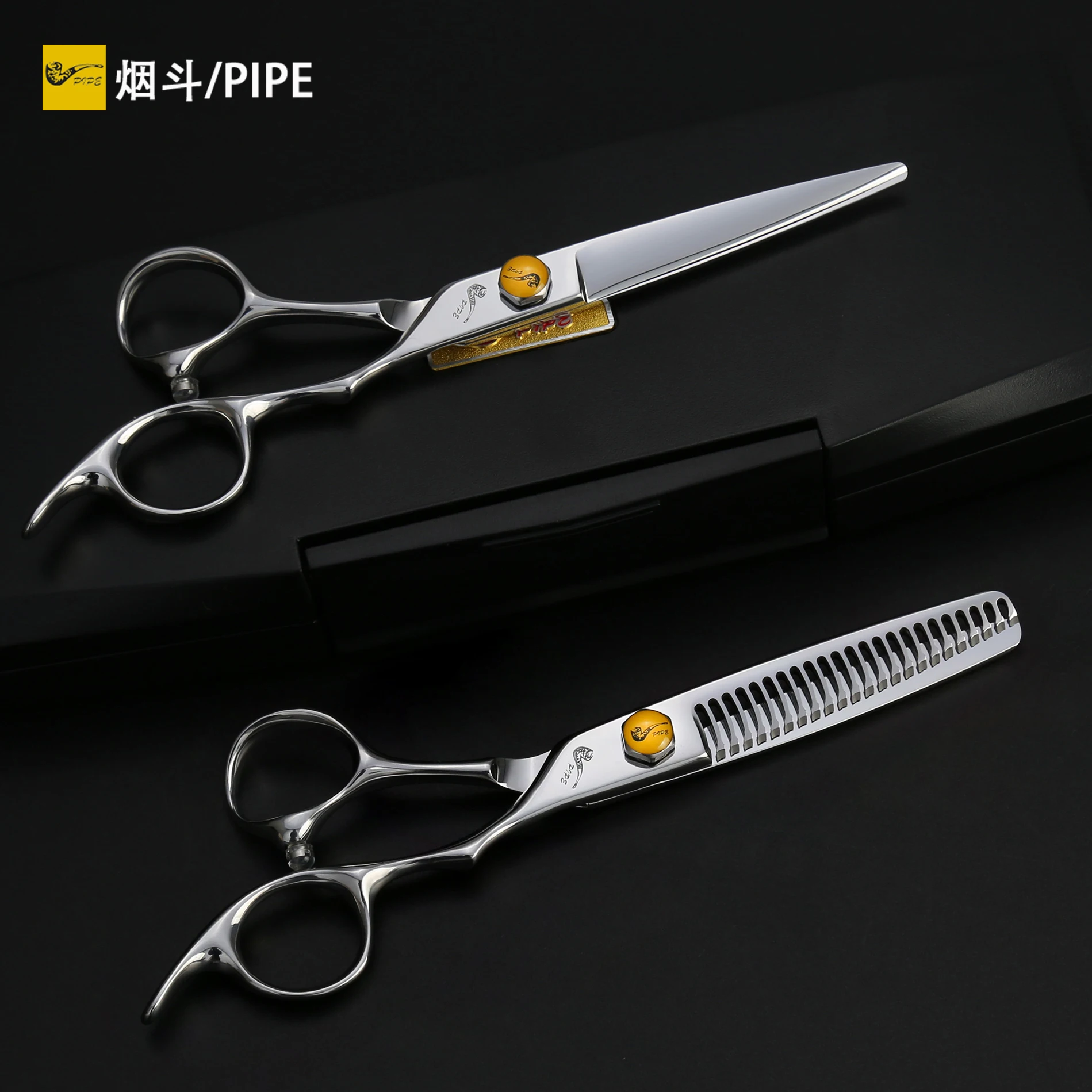 CNC Professional Hairdresser Scissors Thinning Scissors Set Japanese VG10 Steel Barber Shears Hair Cutting Scissors
