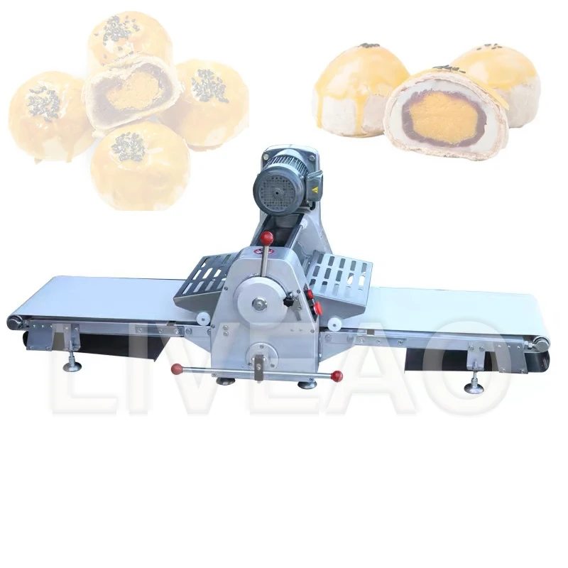 

Food Processor Automatic Pastry Machine Bread Pizza Dough Sheeting Machine Shortcrust Pastry Cooking Equipment