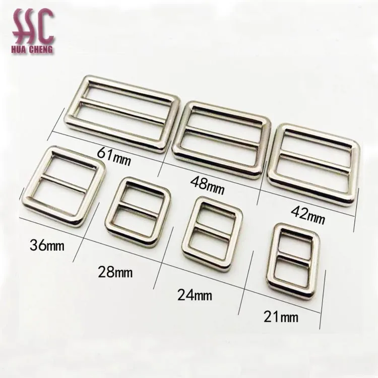 

Super Big 50mm Size Metal Cast Zinc Alloy Round buckle Tri Glide Adjuster For Bag Hardware Accessories