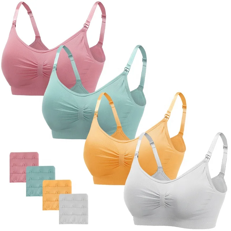 

Seamless Wireless Sleep Pregnant Sujetador De Lactancia Plus Size Postpartum Maternity Breastfeeding Bra For Womens Nursing Bra