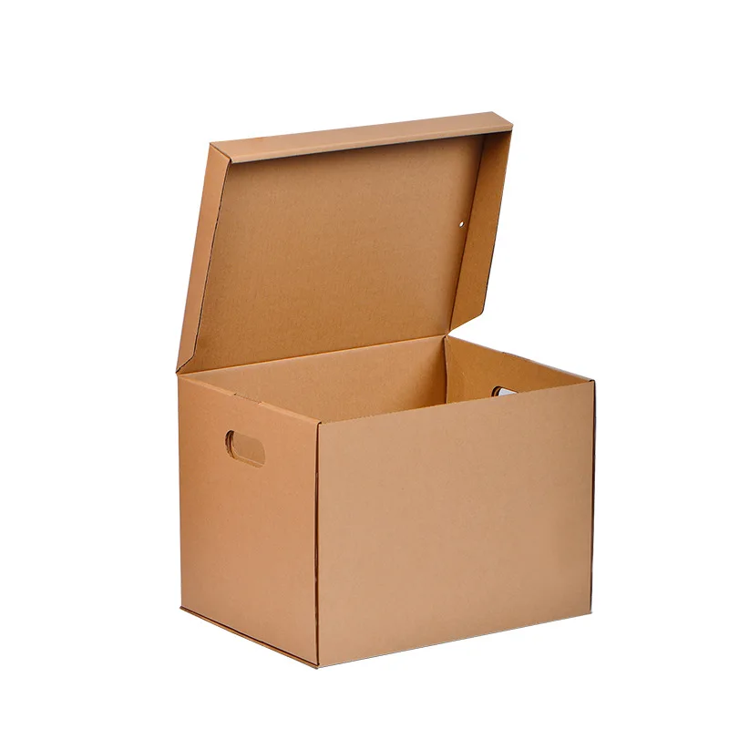 批发定制印刷标志空孔瓦楞a4纸纸箱运输包装盒带盖