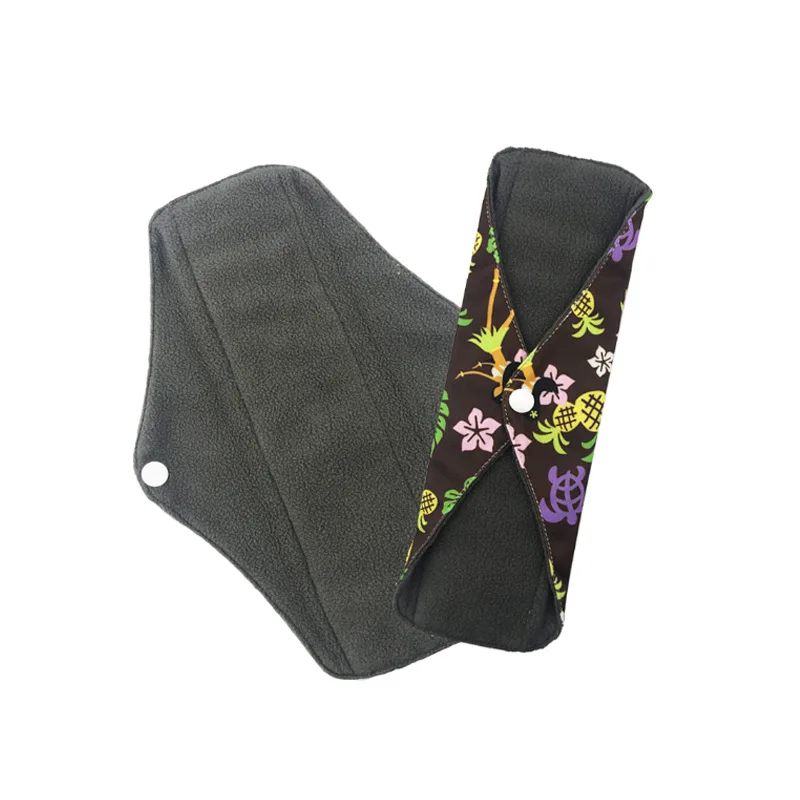 

Factory Price Reusable Bamboo Charcoal Menstrual Breathable Feminine Sanitary Napkin Pads