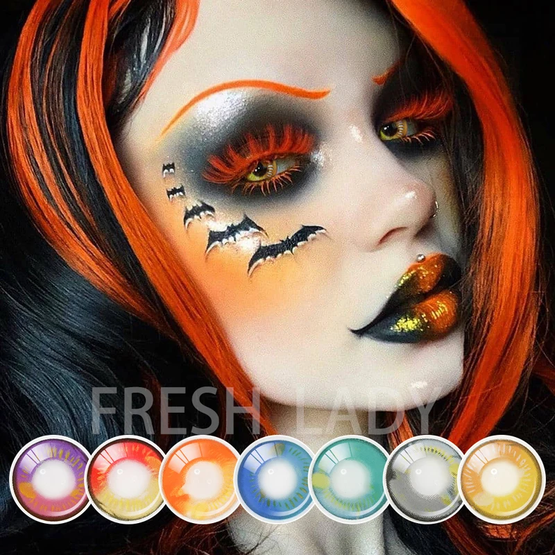 

Liangguo Fresh lady Lunar Earth cosmetic eye anime crazy contact lenses