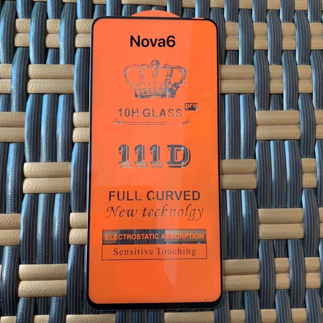 
Factory Price Full glue 9H 10D 5D 111D 21D Screen Protector Tempered Glass for iPhone 12 Pro max 