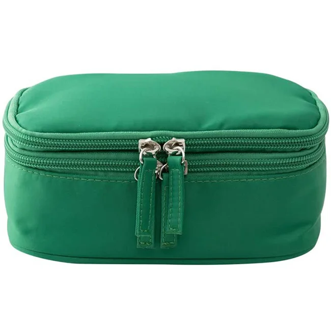 

Personalized Eco Beauty Makeup Mini Organic Cotton Canvas Zipper Cosmetic Bag