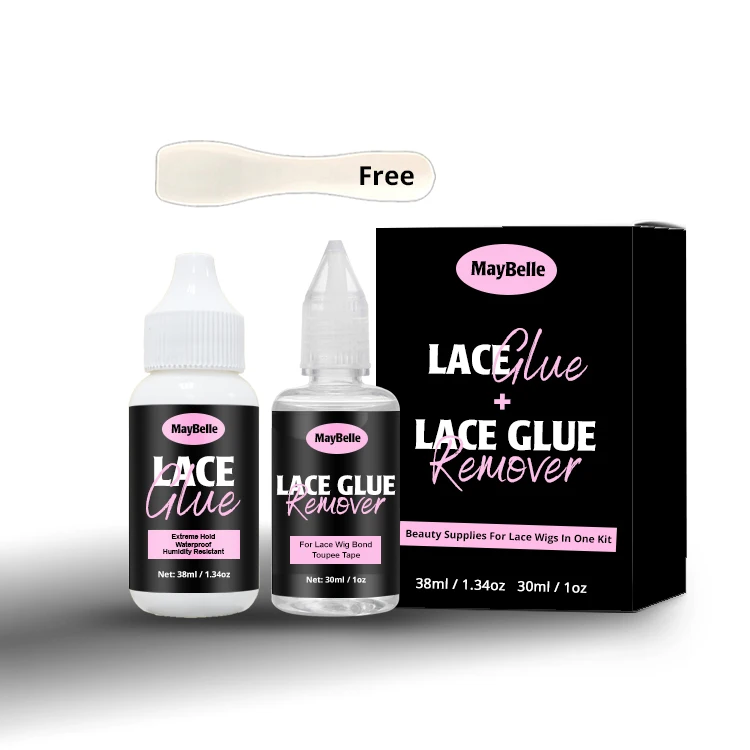 

Private Label Waterproof Lace Adhesive Wig Hair Glue Lace Wig Glue Remover Extreme Hold Invisible Bonding Glue
