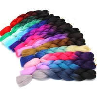 

Wholesale Jumbo Braid 41 Color 24"Jumbo Braiding Hair For Women Crochet Box Braids Hair Jumbo