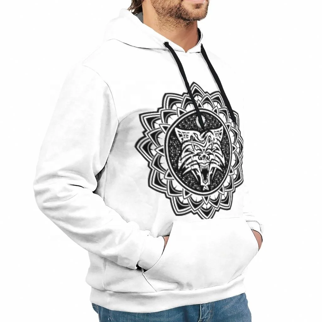

Wholesale New Fashion Pullover Sweatshirts Printing Logo Viking Men's Hoodies Washed Oversize