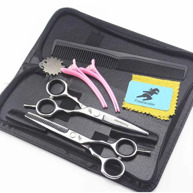 

Standard Product 5.5 inch Colorful Sharp Blades Professional Barber Scissors Kit