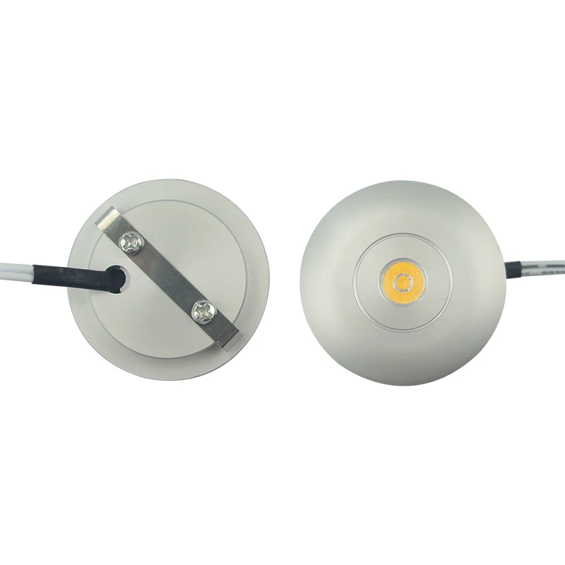 A1310A Diameter 35mm LED Mini Downlight Under Cabinet Spot Light 1W for Ceiling Recessed Lamp DC12V Down lights