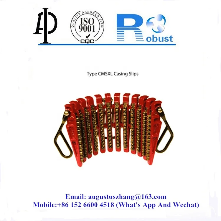 
API Standard Type CMS Casing Slips 