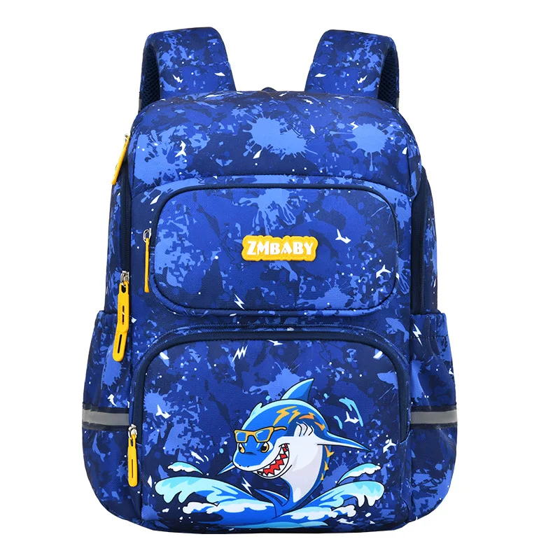 

2022 fashionable and versatile students 1-6 grade school bags to reduce the burden of double shoulder bags school bags bookbag