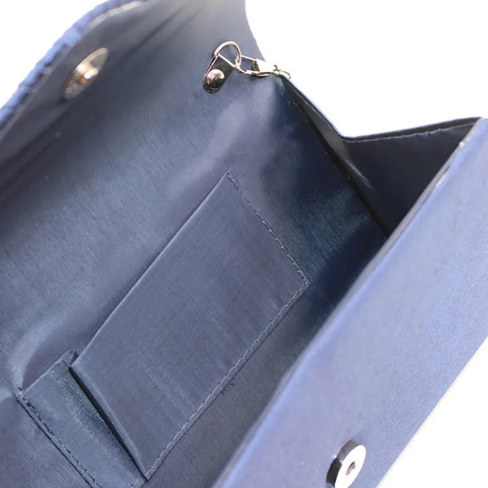 
Lady Evening Bags Crystal Bling Handbag Wedding Party Purse Envelope Wallet Clutch Bag 