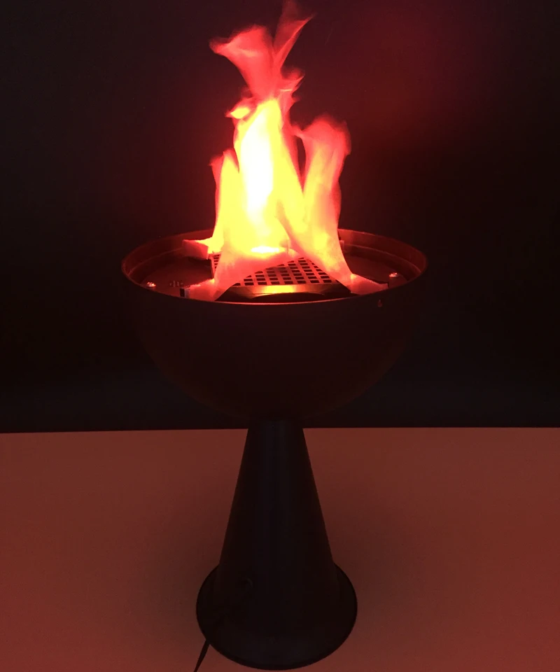Silk Flame Effect Light Flicker Flame Effect Lamp Led Halloween Light