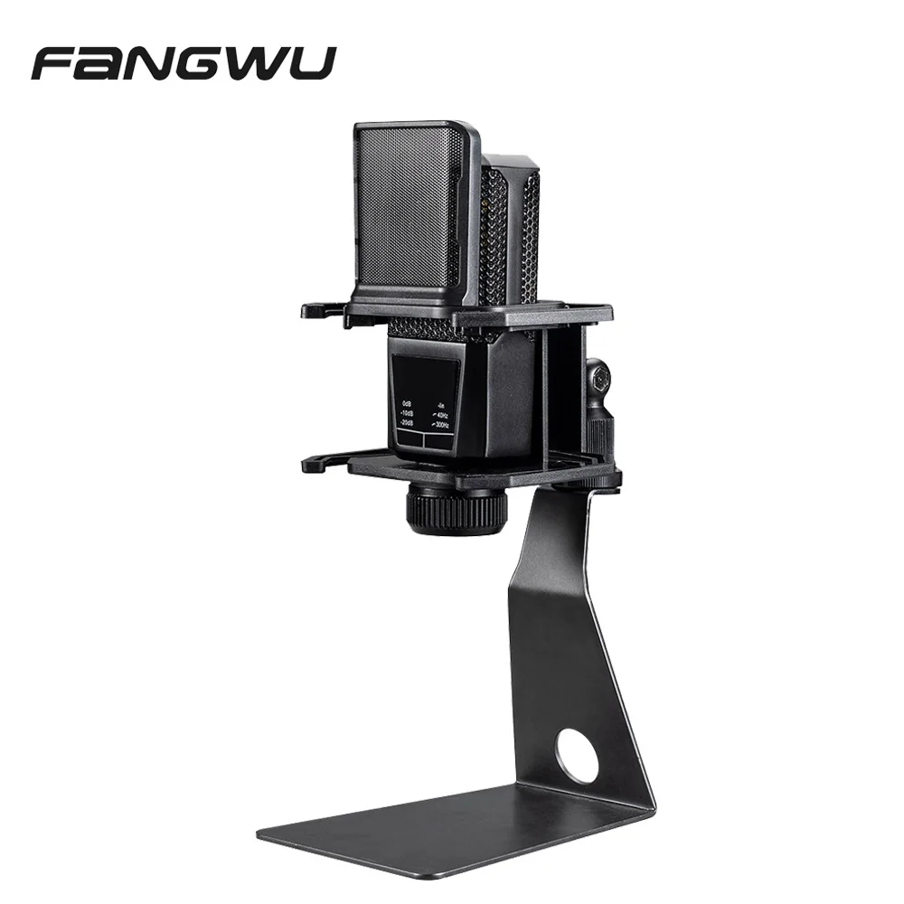 

New Design Mic Shock Mount At2020 Holder Tablet Microphone, Black