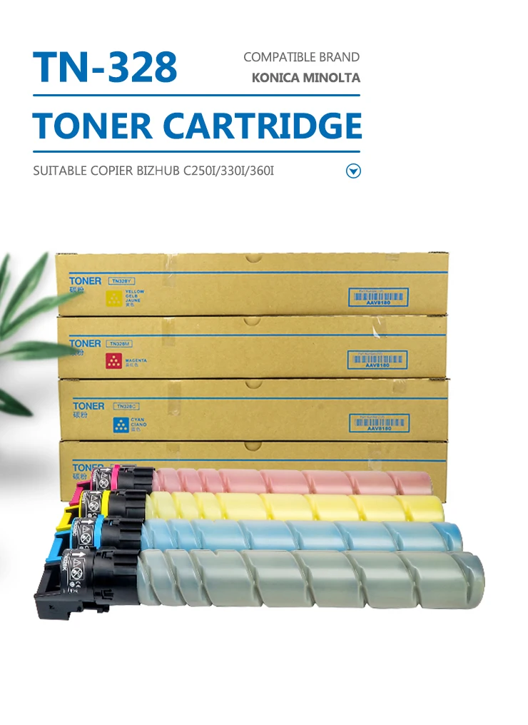 China Manufacturer Premium Quality Copier Spare Parts Tn328 Tn 328 Toner Cartridge For Konica Minolta Bizhub C250i 330i 360i Buy Toner Cartridge Tn328 For Konica Minolta Tn328 Product On Alibaba Com