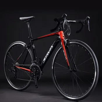 

Hot Sale Wholesale SAVA R6 R3000 18S Aluminum Alloy Road Bike Carbon Fiber Fork Men Women Adult