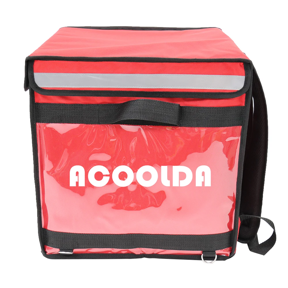 

Custom Large Delivery Backpack Cooler Lunch Thermal Insulated Food Bags, Customized color