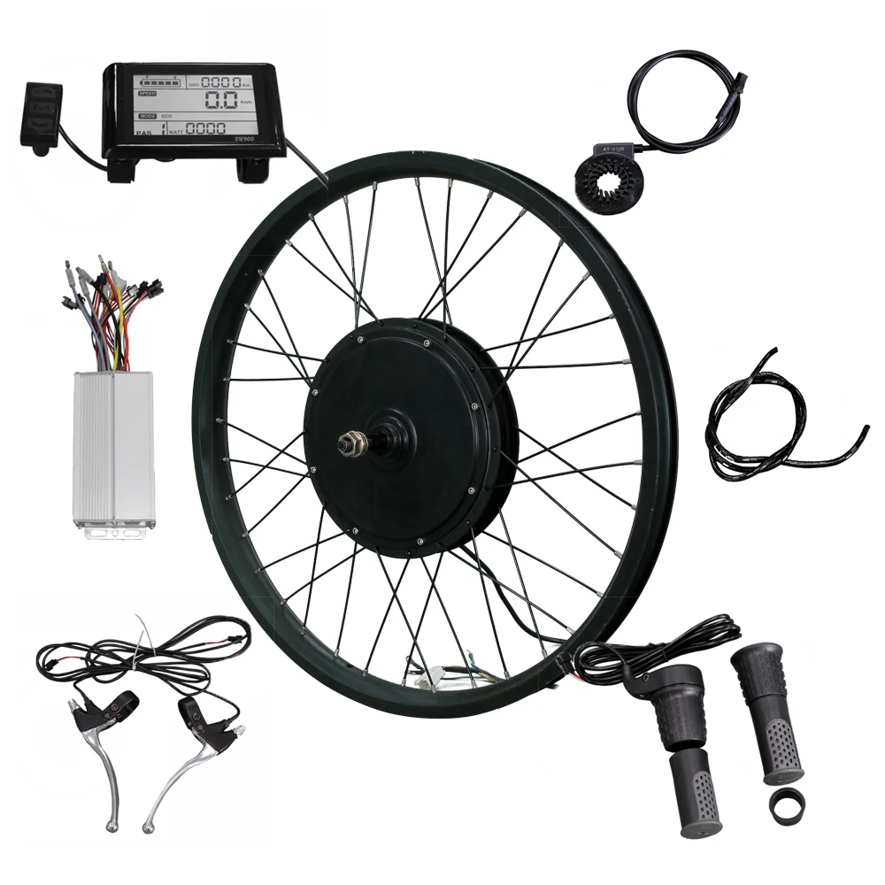 

Hot sale electric kit for bicycle 3000 watt electric bicycle hub motor kit