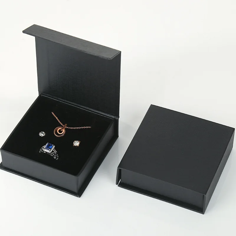 

Wholesale Custom Rigid Magnetic Closure Cardboard Paper Cosmetic Jewelry Gift Box, Cmyk