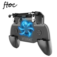 

SR Joystick Controller Gamepad Cooling Fan Power Bank Free Fire L1R1 Trigger Pugb Mobile Gaming For Pu bG IOS Android Phone