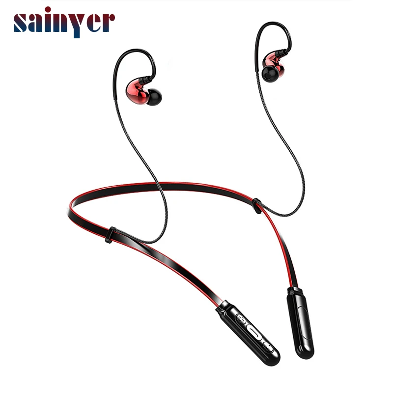 

Z5 Travel Sports Neckband Headset Ipx7 Waterproof V5.0 Headset, Red/ black