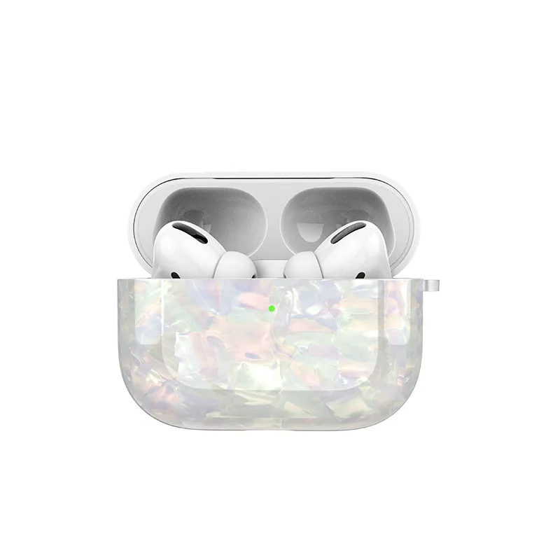 

Free Shipping 2020 New Product Shell Grain Case Box for Airpods Pro