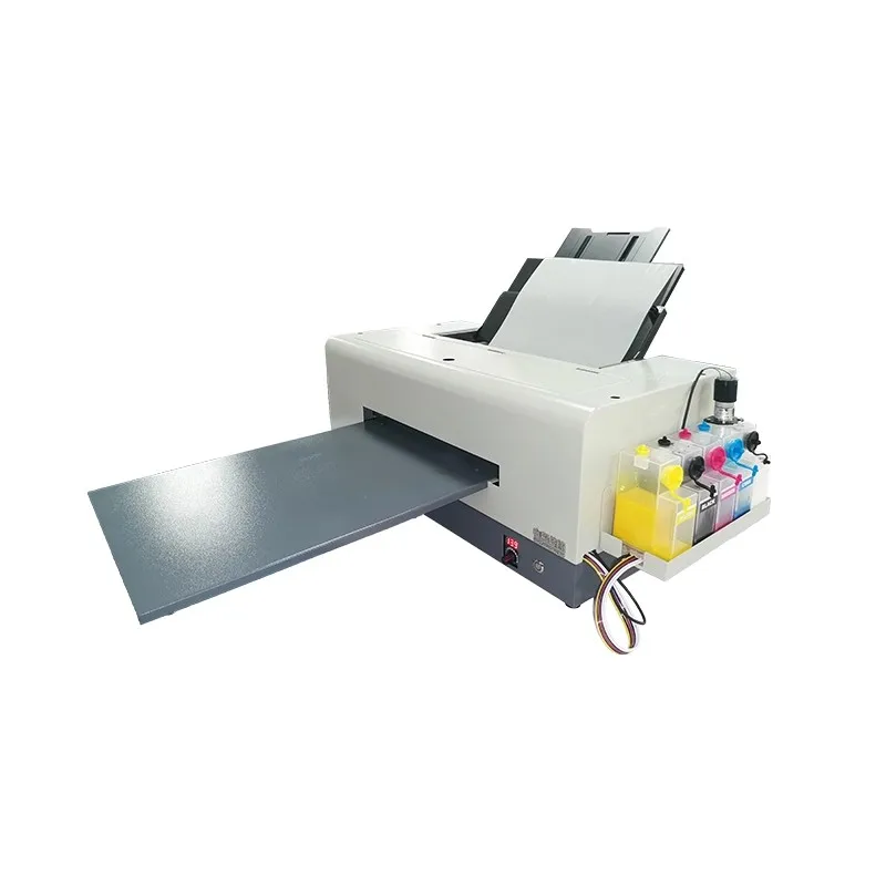 

2020 new technology A3 DTG DTF desktop White Ink Digital Heat Transfer PET Film Printer JJ-1800 for Transfer Clothes