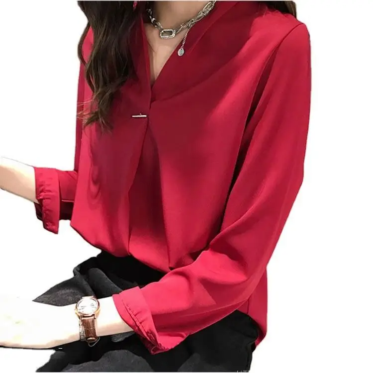 Venta al por mayor camisas de seda mujer Compre online los Venta al por mayor camisa de seda para mujer Compre online