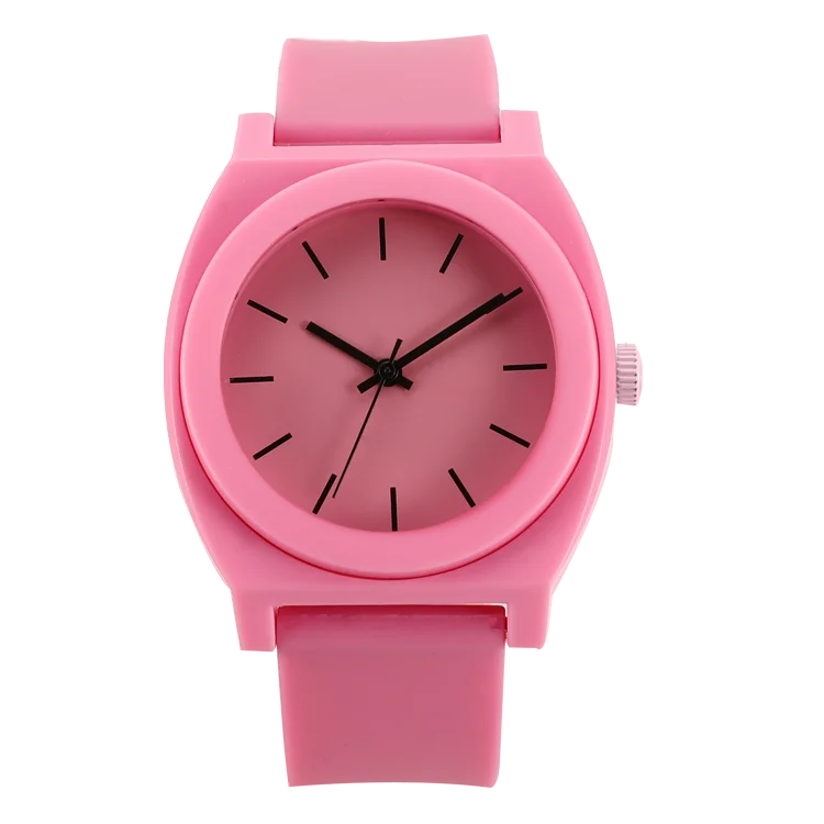 

Water Resistant Quartz Watch Plastic Printed Plastic Watch women