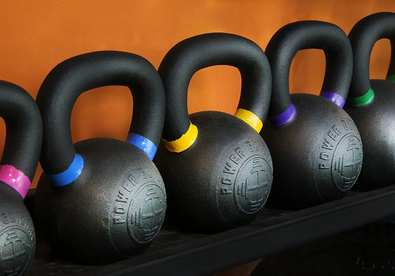 
Powder Competition Coated Cast Iron Kettlebell 