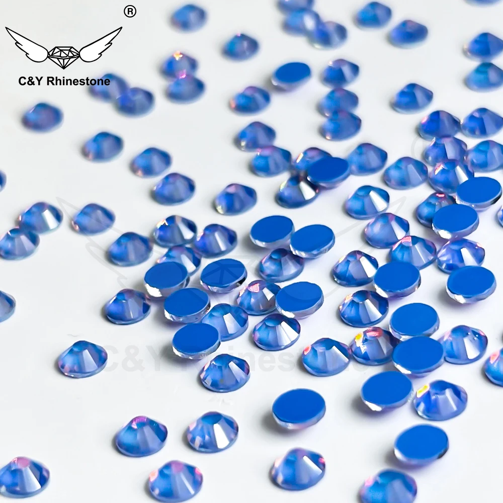 CY Y12 Wholesale Flatback Cristal Colorful AB Rhinestones Bulk Crystal Glass Neon Loose Rhinestone