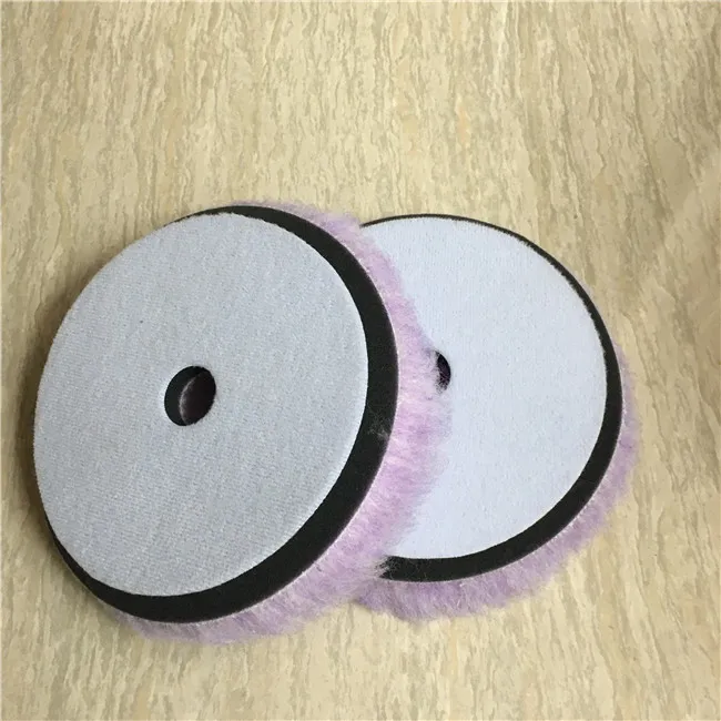 

Car Care Buffing And Premium finishing wool pad With Purple Wool