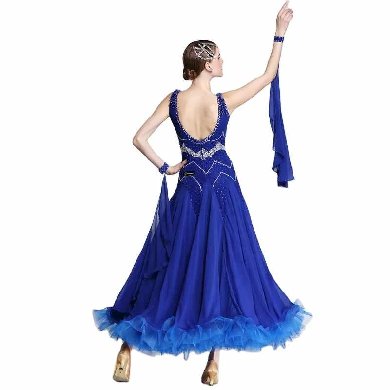 

ballroom dancing dress international standard ballroom dance dress short sleeves