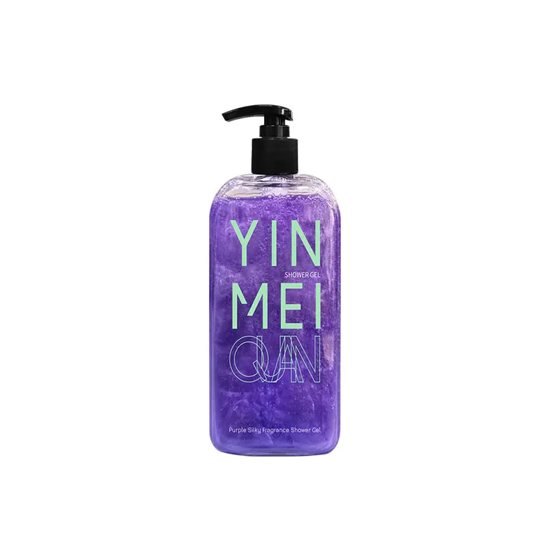 

women beauty fashion purple silky fragrance body wash shower gel