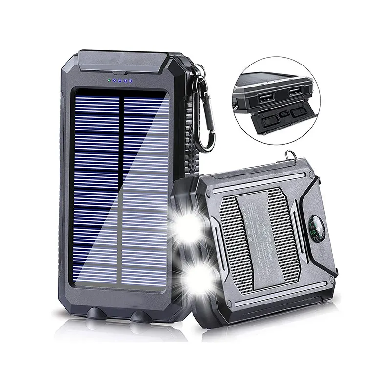 

Custom Waterproof 20000 Power Bank Solar Charger Powerbank 20000mah