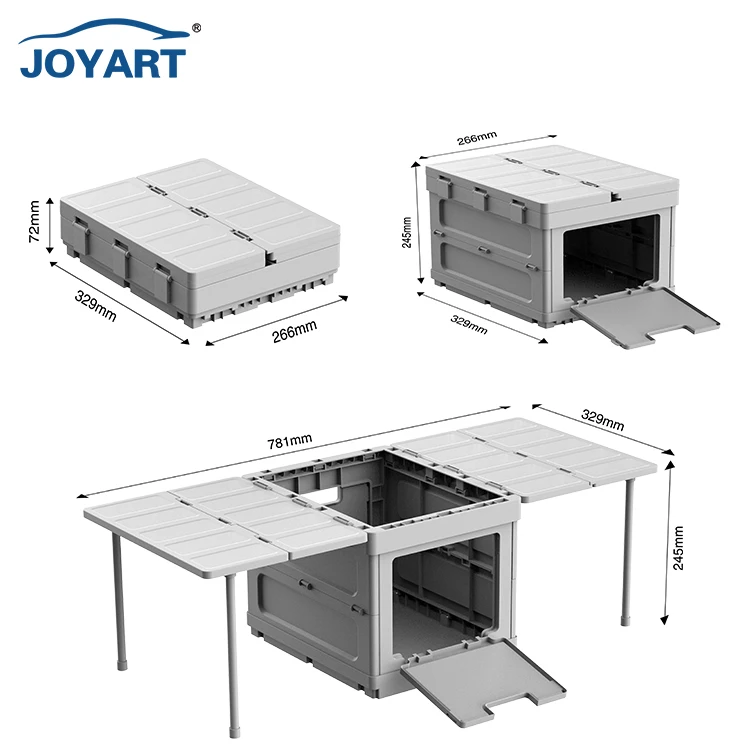 

Multifunctional Custom Portable Eat Camp Box Table Outdoor Camping Storage Box