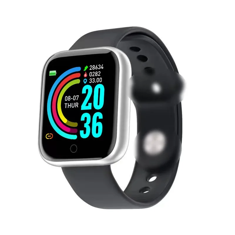 

2021 New reloj intelligent Smartwatch D20 1.44 inch HD big screen Healthy Fitness Tracker Fitpro App Smart Watch Y68