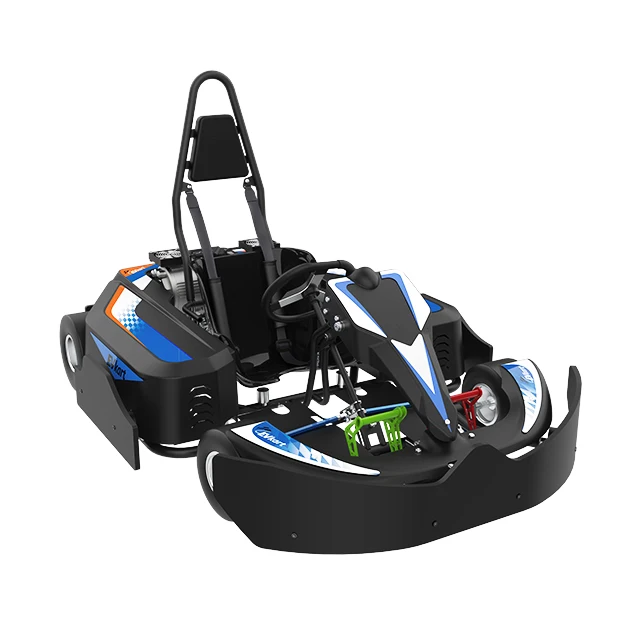 

Cammus Electric Karting Racing Car Electric Go Karts Adjustable Speed and Length Ride on Car karts for Buggy Kids Adults