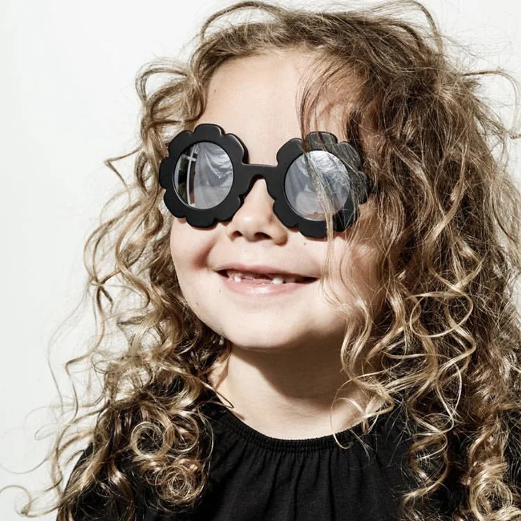 

2021 UV400 sunglasses wholesale children party sunglasses Sun Flower kid sunglasses boys girls