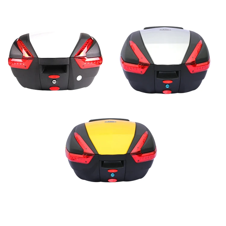 
Wholesale quality colorful motorcycle storage box/motorcycle tail box/scooter storage box 
