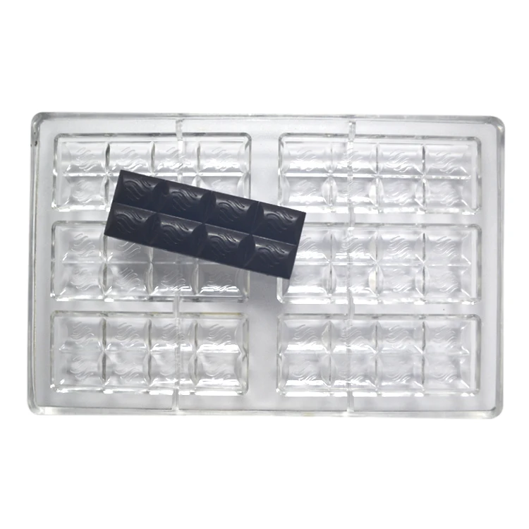

Factory Price Food Grade Special 3d Plastic Polycarbonate Chocolate Molds, White