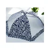 Round small medium and large meals folded table cover fly-proof rice cover